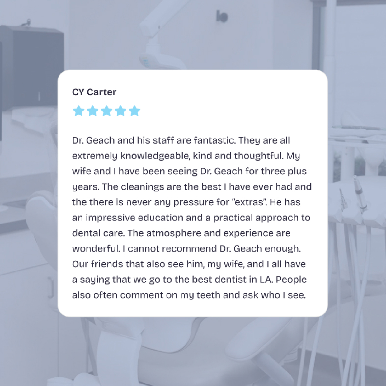 What Our Patients Have To Say