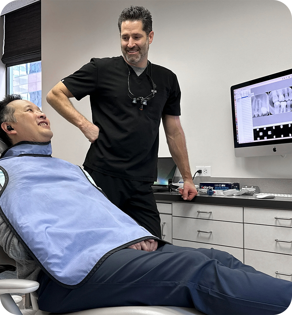 Experienced prosthodontic specialist Dr. Adam Geach