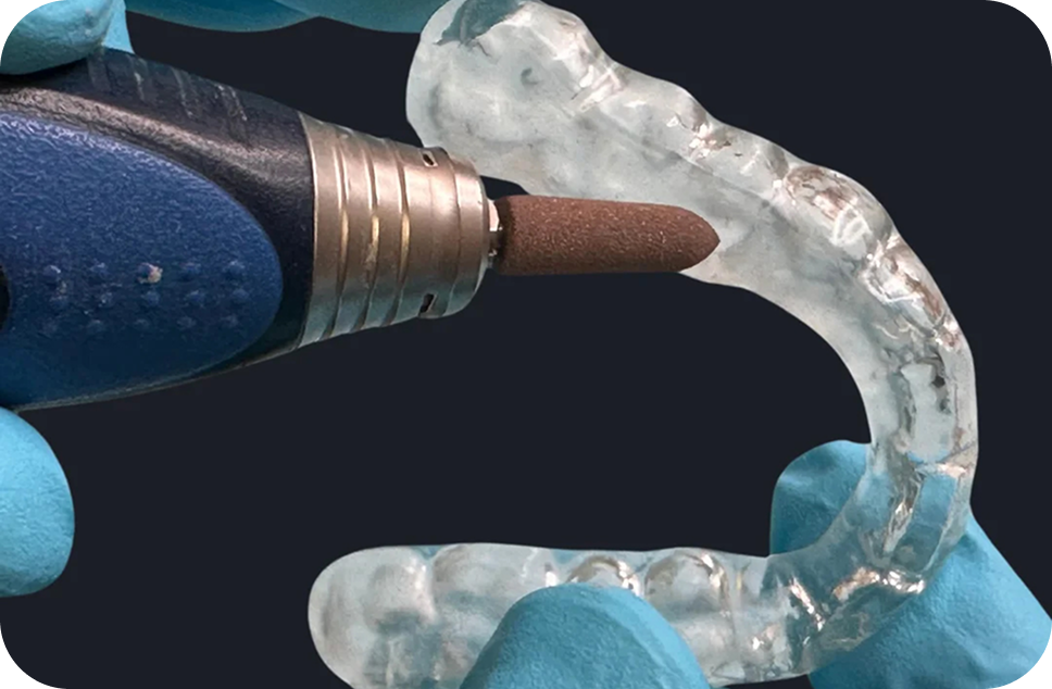 Custom Hard Acrylic Nightguards for Bruxism at Geach Dental