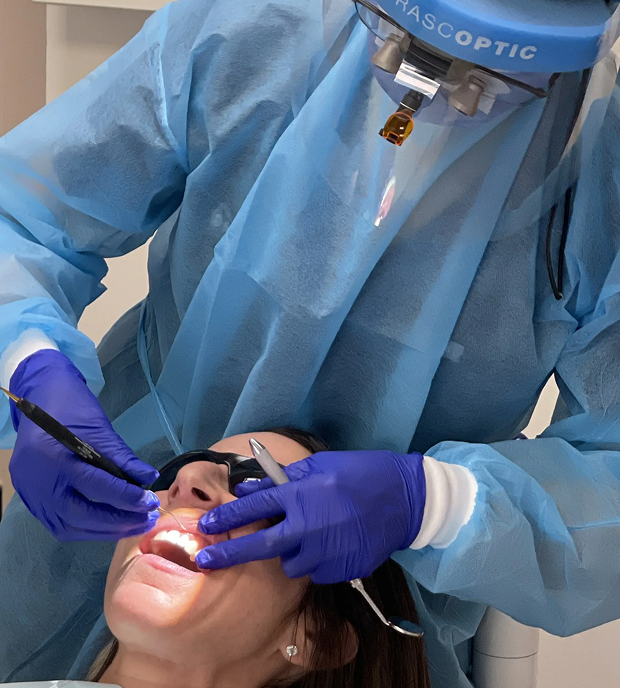 Preventative dentistry treatment at Geach Dental